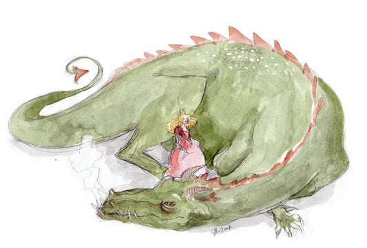 Captive Princess – A4 print