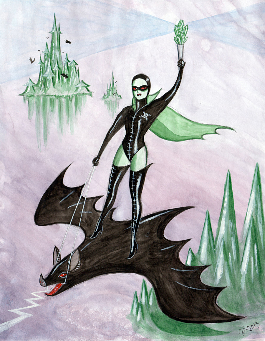 The Crystal Sceptre II – A3 print
