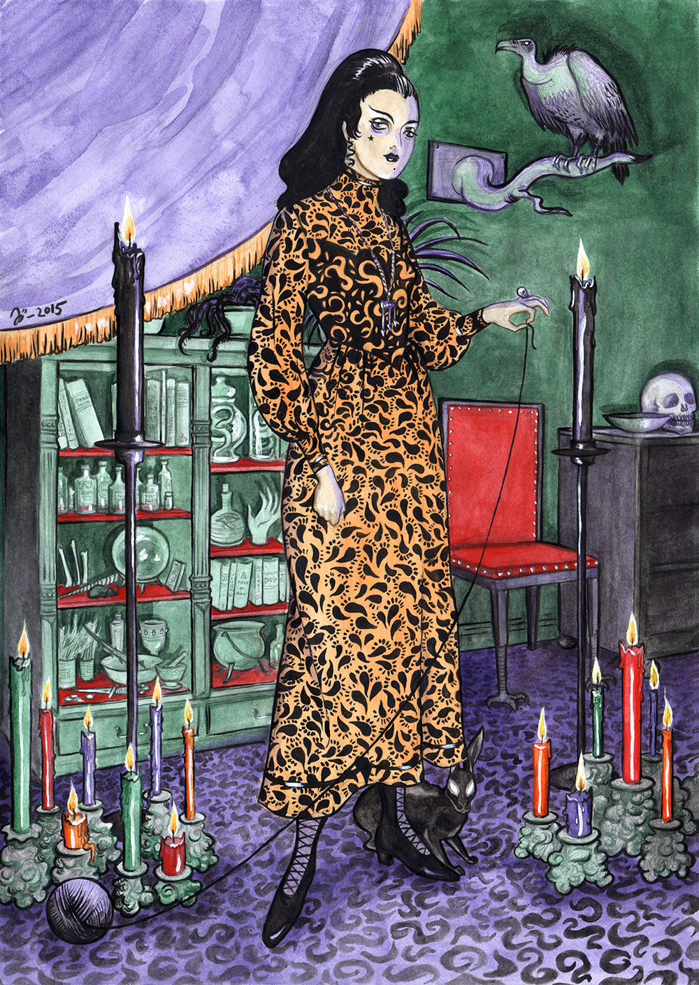 The Witch – A3 print