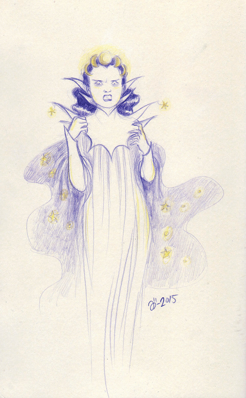 Queen of the Night – A5 print