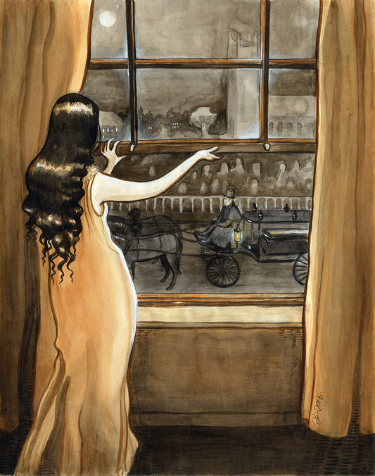 The Yellow Sign – A3 print