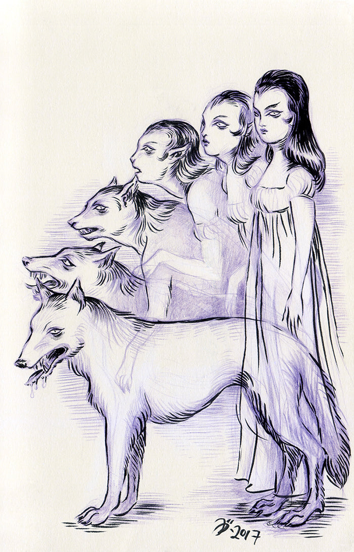 Werewolf – A5 print