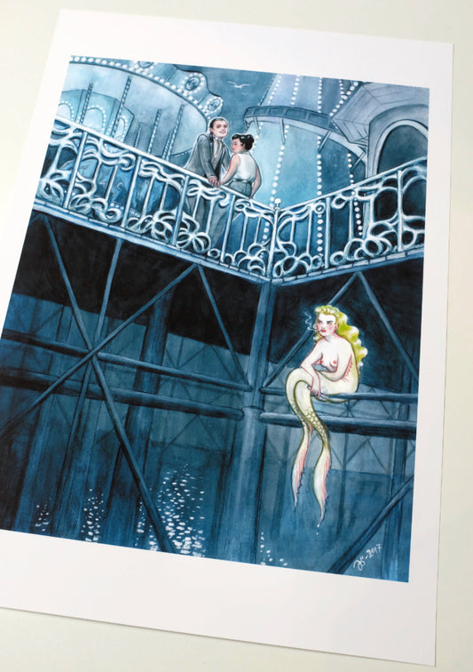 Pier – A3 print