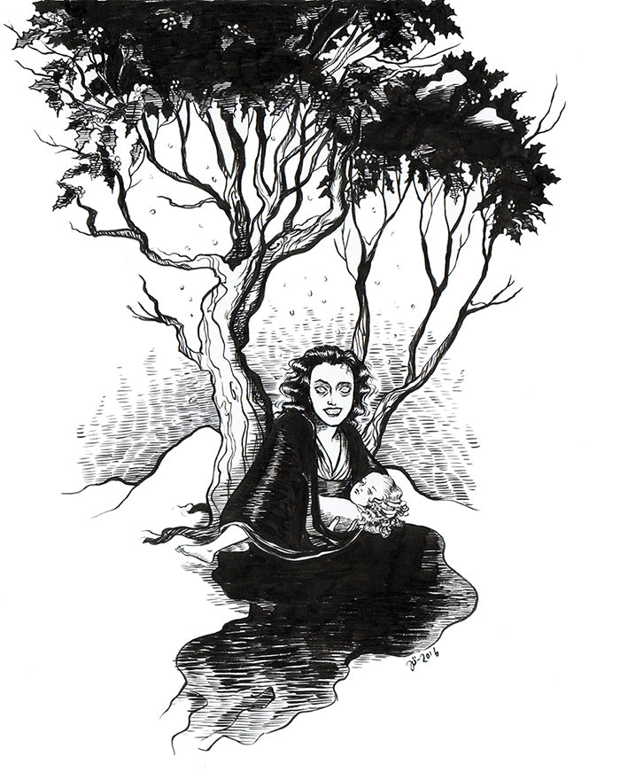 Ghost Story Illustrations – Postcard set