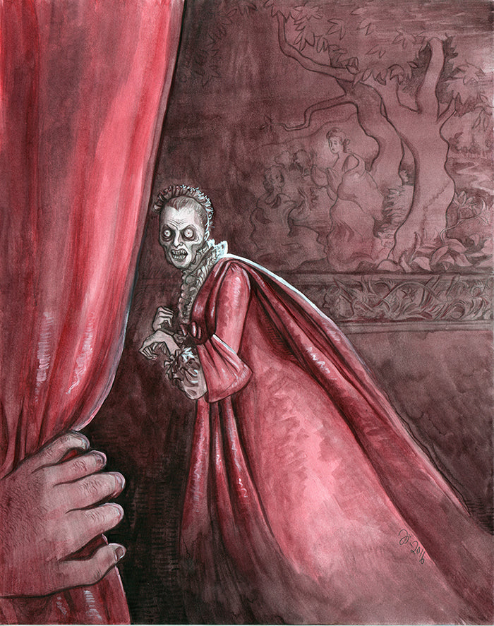 Ghost Story Illustrations – Postcard set