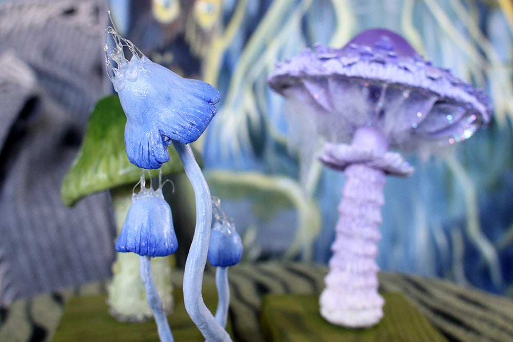 Blue Fantasy Fungi