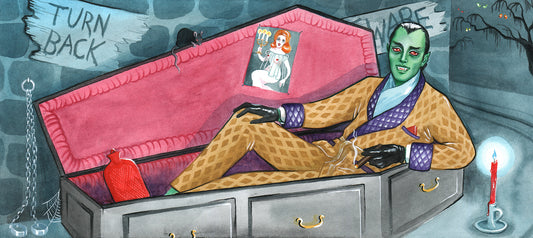 Bachelor Pad – A3 print