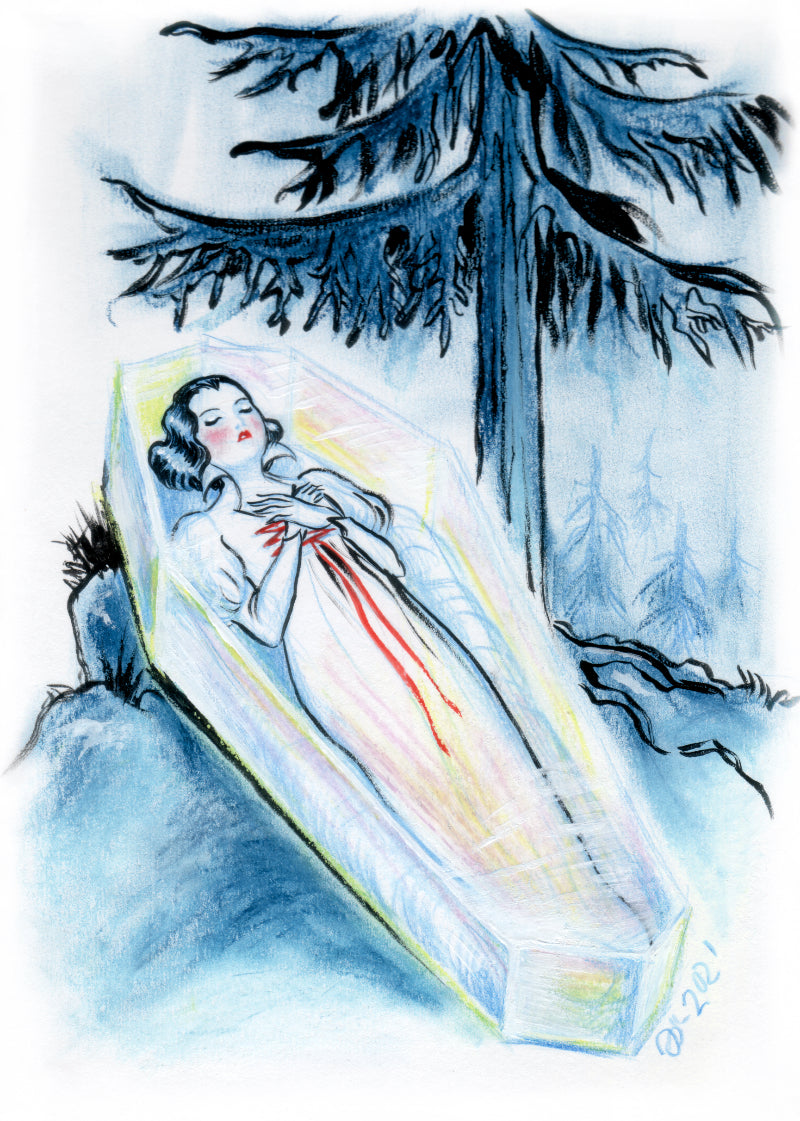 Snow White – A5 print