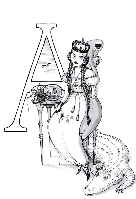 Princess A – A4 print