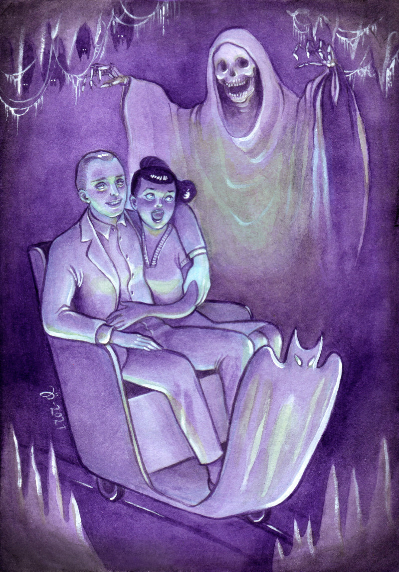 Ghost Train – A5 print