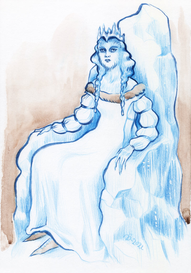 Mountain Princess – A5 print