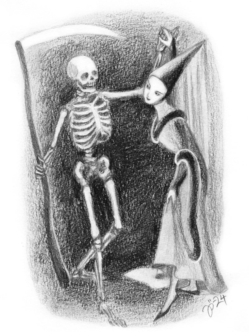 Danse Macabre – A5 print