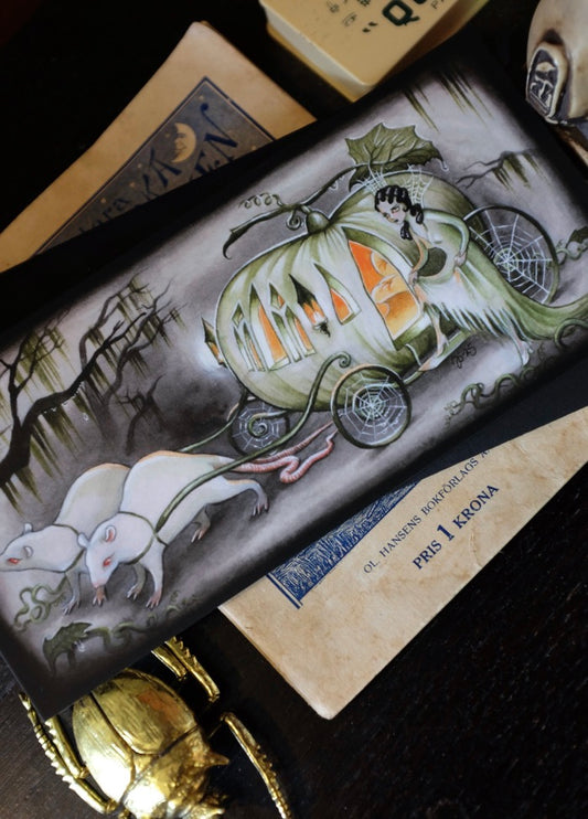 Deluxe Pumpkin Princess Halloween card