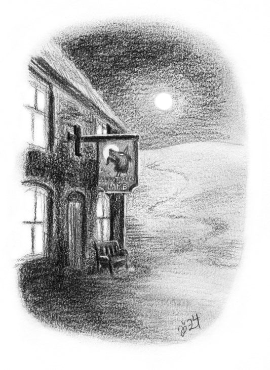 Beware the Moon – original art