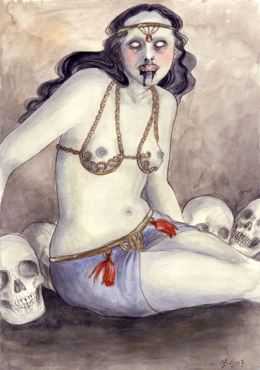 Man Eater – original art