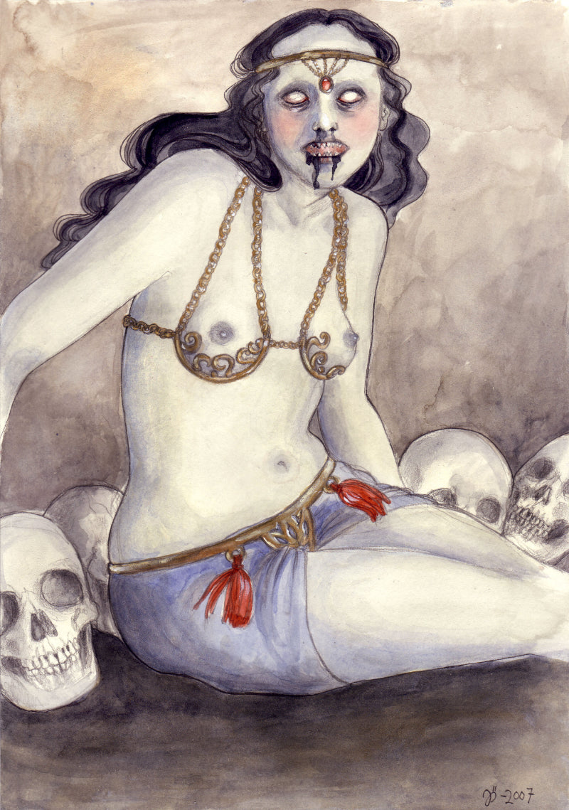 Man Eater – original art