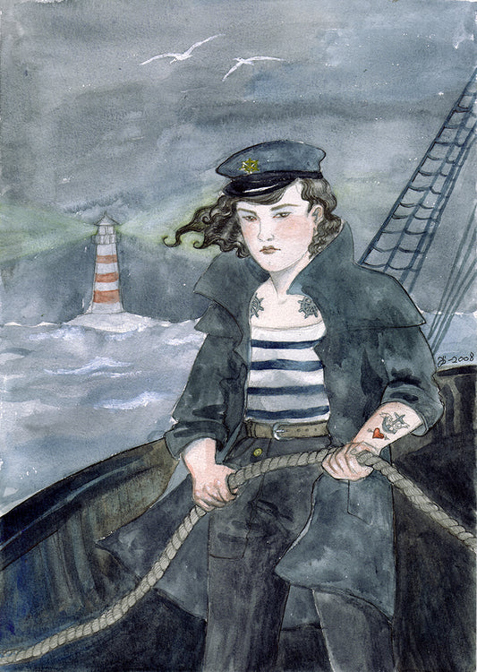 Storm Ahead – original art