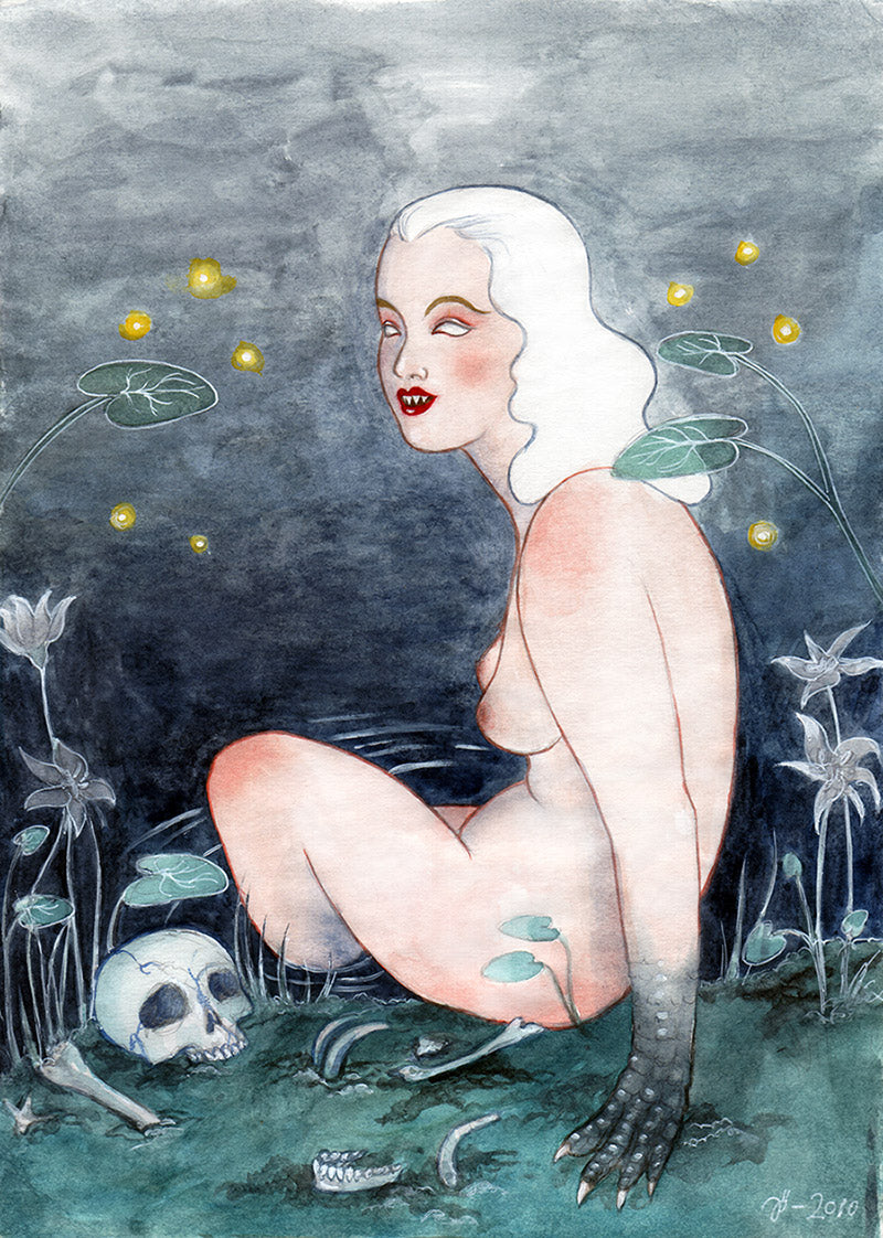Fireflies – original art
