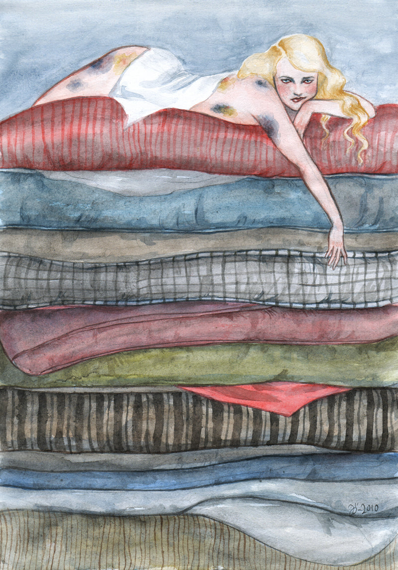 Black and Blue – original art