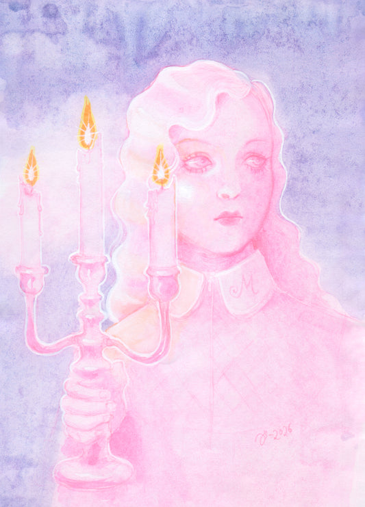 Candelabra – A5 print