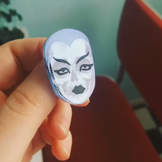 Phantom Face Pin