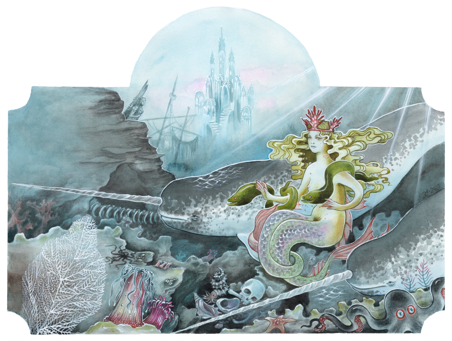 Sea Queen – original art