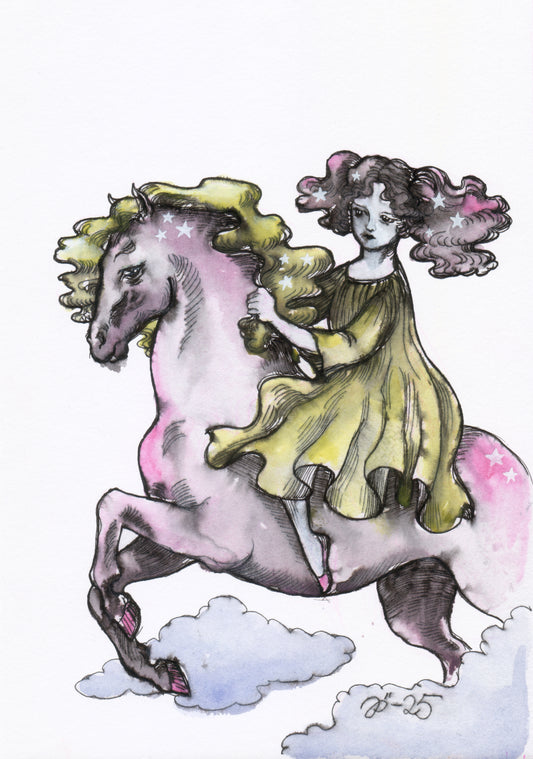 Star rider – A5 print