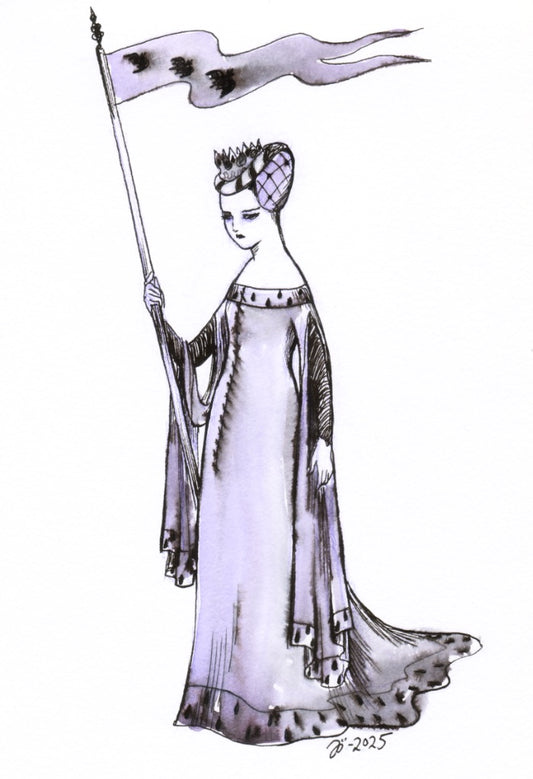 Bat pennant – A5 print