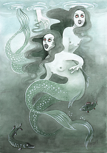 Mermaid Call - A4 print