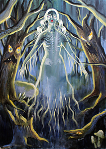 The Spectre in the Woods - A3 print