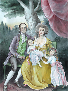 Family Portrait - A3 print